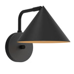 Alora Mood Remyck 1 lt Wall Light part no - ALM-REMYCK-1WB-BK