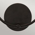 Alora Mood Sylvia 2 lt Wall Light part no - ALM-SYLVIA-2WB-BK-CL