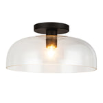 Alora Mood Sylvia 1 lt Semi Flush part no - ALM-SYLVIA-SF-BK-CL
