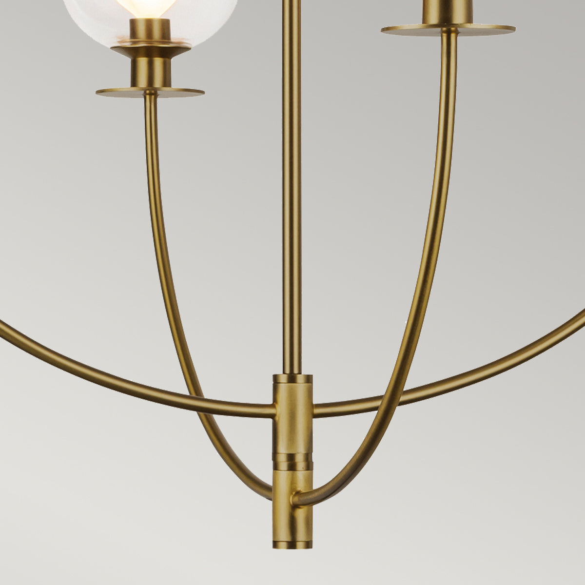 Alora Mood Sylvia 4 lt Chandelier part no - ALM-SYLVIA4-BG-CL