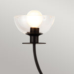 Alora Mood Sylvia 4 lt Chandelier part no - ALM-SYLVIA4-BK-CL