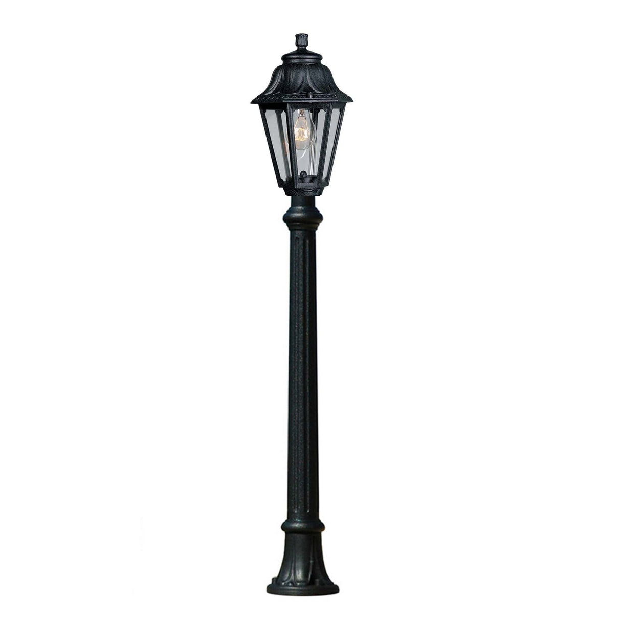 Magnalux Aloe'R/Rut Clear E27 6W 2.7K Medium Height Single Post Light Part Number - ALOE.R/RUT