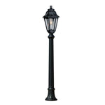 Magnalux Aloe'R/Rut Clear E27 6W 2.7K Medium Height Single Post Light Part Number - ALOE.R/RUT