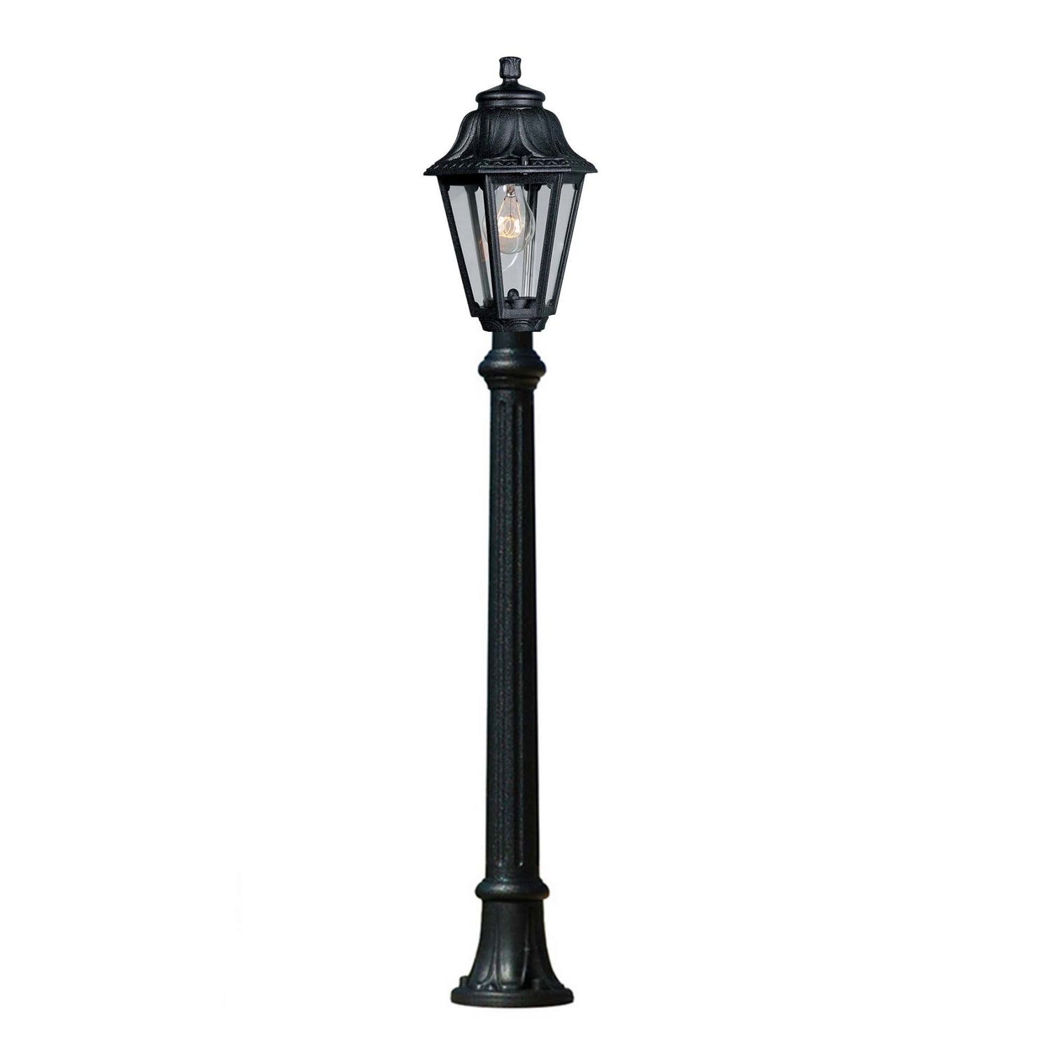 Magnalux Aloe'R/Rut Clear E27 6W 2.7K Medium Height Single Post Light Part Number - ALOE.R/RUT
