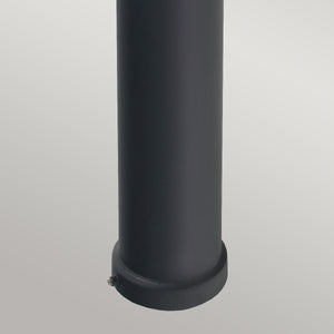Norlys Alta 1 Light Large Bollard ALTA-L-E27-BLK