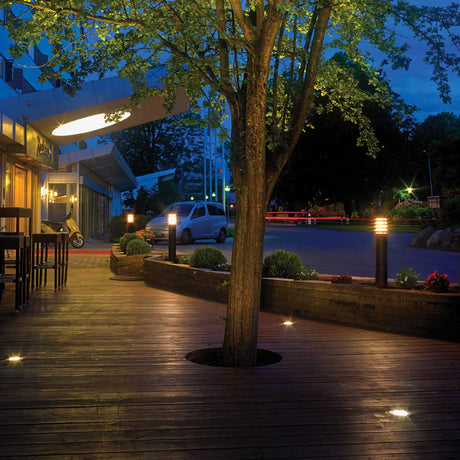 Norlys Alta 1 Light Large Bollard ALTA-L-E27-BLK