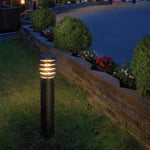 Norlys Alta 1 Light Large Bollard ALTA-L-E27-BLK