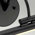 Elstead Lighting Picture Light from the Alton range. Alton 1 Light Large LED Picture Light Product Code = ALTON-PL-L-BLK