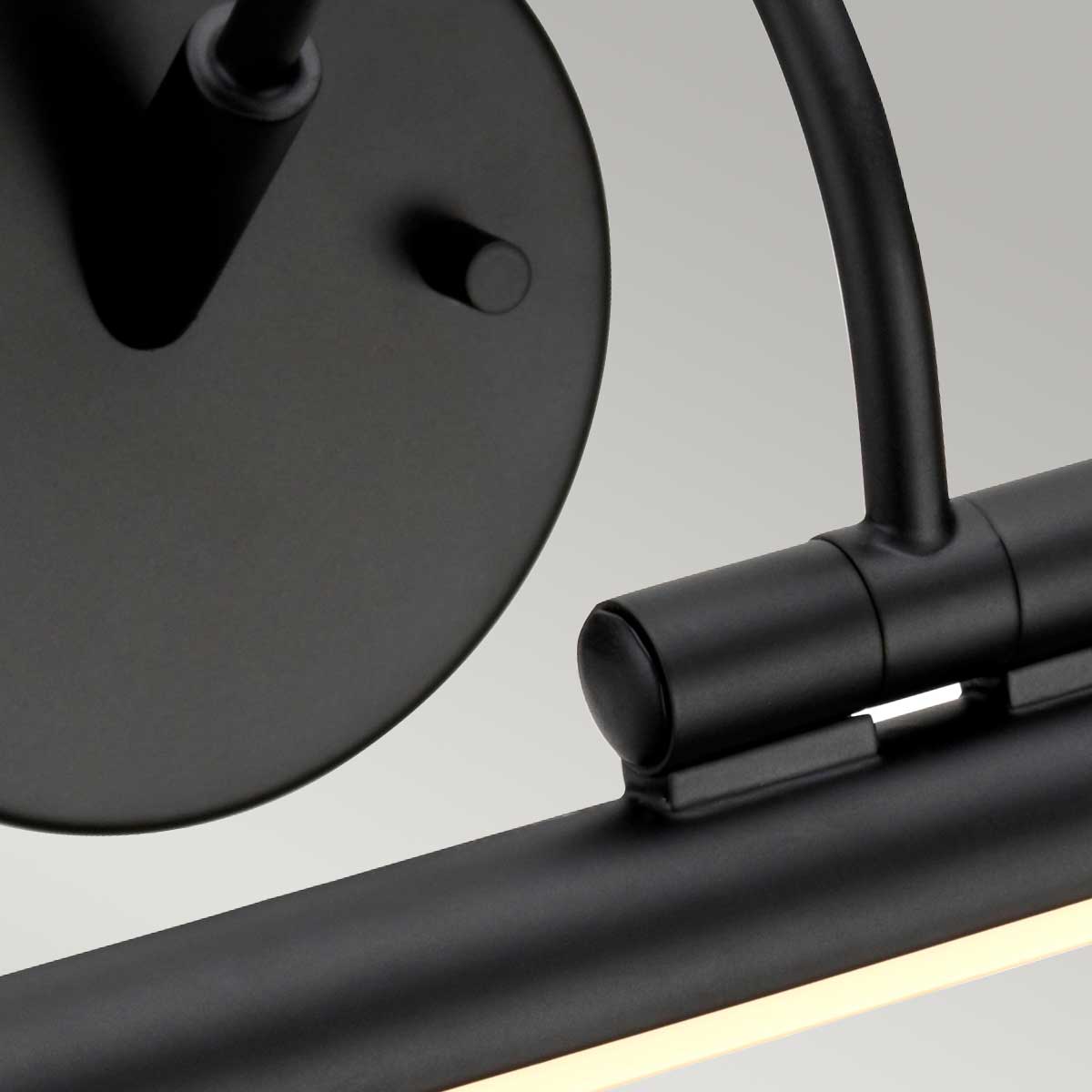 Elstead Lighting Picture Light from the Alton range. Alton 1 Light Large LED Picture Light Product Code = ALTON-PL-L-BLK