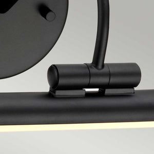 Elstead Lighting Picture Light from the Alton range. Alton 1 Light Large LED Picture Light Product Code = ALTON-PL-L-BLK