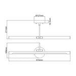 Elstead Lighting Picture Light from the Alton range. Alton 1 Light Large LED Picture Light – SKU ALTON-PL-L-PC