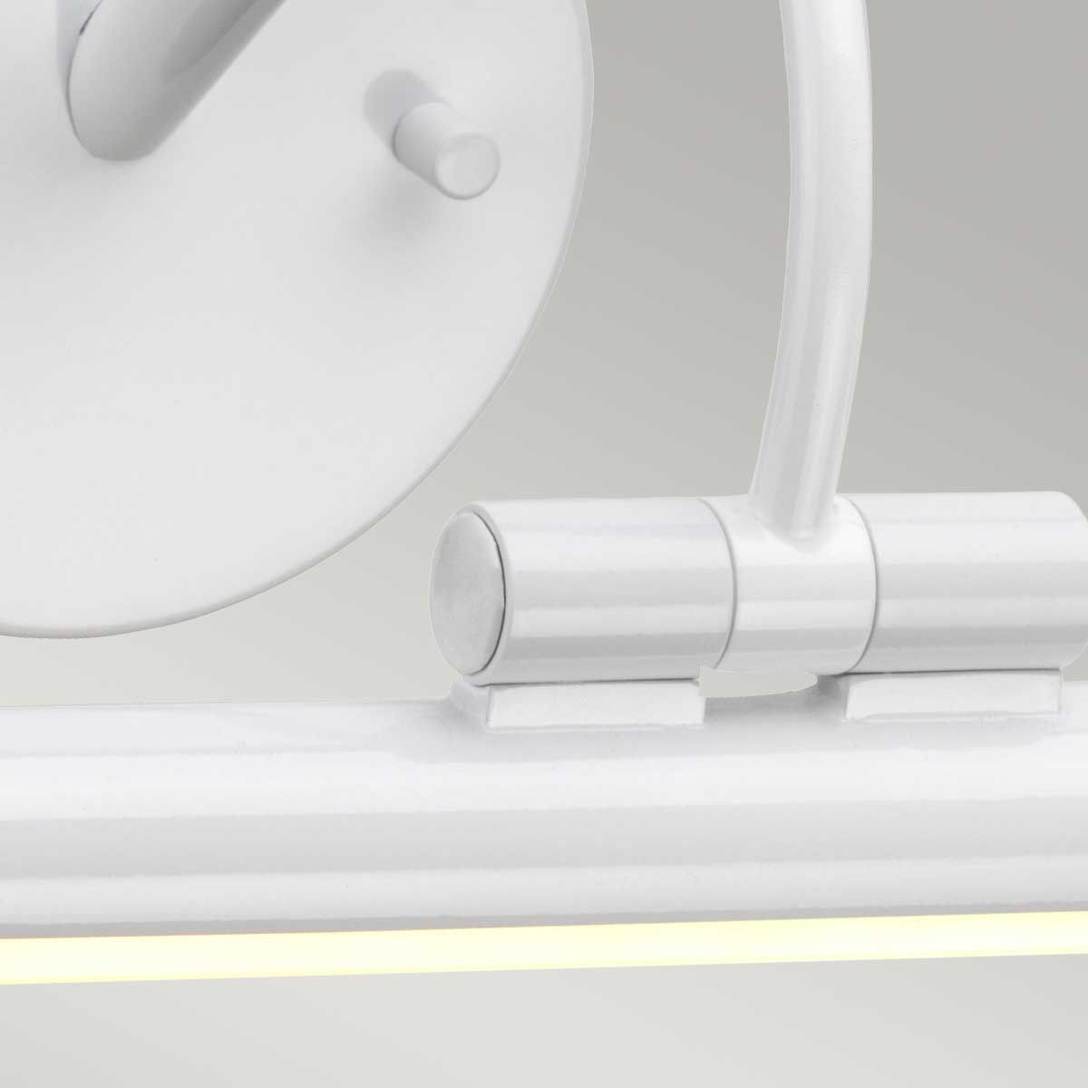 Elstead Lighting Picture Light from the Alton range. Alton 1 Light Large LED Picture Light – SKU ALTON-PL-L-WHT
