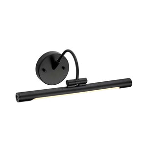 Elstead Lighting Picture Light from the Alton range. Alton 1 Light Small LED Picture Light Product Code = ALTON-PL-S-BLK