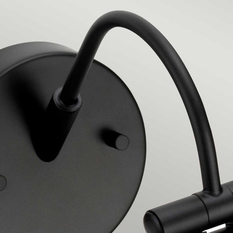 Elstead Lighting Picture Light from the Alton range. Alton 1 Light Small LED Picture Light Product Code = ALTON-PL-S-BLK