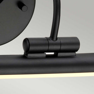Elstead Lighting Picture Light from the Alton range. Alton 1 Light Small LED Picture Light Product Code = ALTON-PL-S-BLK