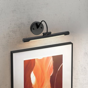 Elstead Lighting Picture Light from the Alton range. Alton 1 Light Small LED Picture Light Product Code = ALTON-PL-S-BLK
