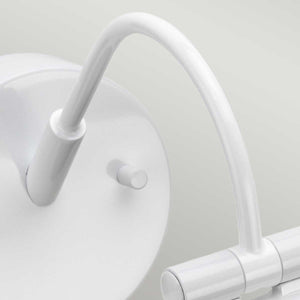 Elstead Lighting Picture Light from the Alton range. Alton 1 Light Small LED Picture Light Product Code = ALTON-PL-S-WHT