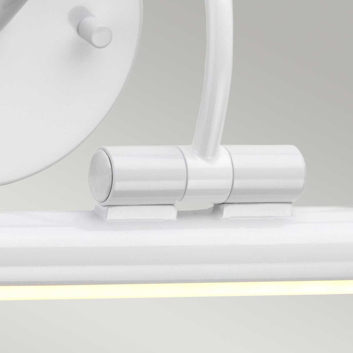 Elstead Lighting Picture Light from the Alton range. Alton 1 Light Small LED Picture Light Product Code = ALTON-PL-S-WHT