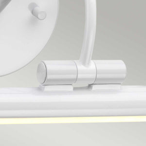 Elstead Lighting Picture Light from the Alton range. Alton 1 Light Small LED Picture Light Product Code = ALTON-PL-S-WHT