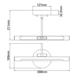Elstead Lighting Picture Light from the Alton range. Alton 1 Light Small LED Picture Light – SKU ALTON-PL-S-WHT
