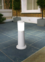 Magnalux Amelia 400 mm Black Opal LED 8.5W CCT Bollard Post Light Part Number - AMELIA400BL