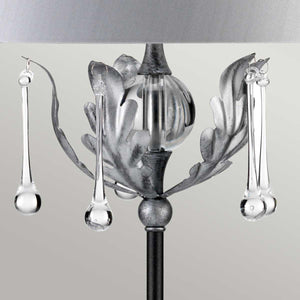 Elstead Lighting Table Lamp from the Amarilli range. Amarilli 1 Light Table Lamp Product Code = AML-TL-BLK-SIL