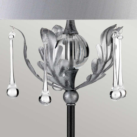 Elstead Lighting Table Lamp from the Amarilli range. Amarilli 1 Light Table Lamp Product Code = AML-TL-BLK-SIL