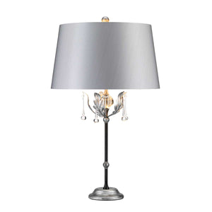 Elstead Lighting Table Lamp from the Amarilli range. Amarilli 1 Light Table Lamp Product Code = AML-TL-BLK-SIL