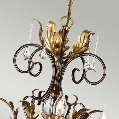 Elstead Lighting  Chandelier from the Amarilli range. Amarilli 15 Light Chandelier Product Code = AML15-BRONZE