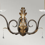 Elstead Lighting Wall Light from the Amarilli range. Amarilli 2 Light Wall Light Product Code = AML2-BRONZE