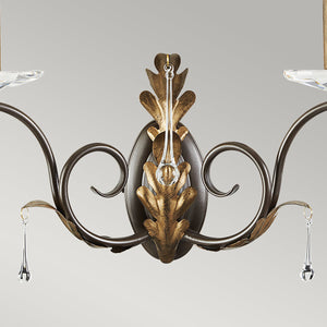 Elstead Lighting Wall Light from the Amarilli range. Amarilli 2 Light Wall Light Product Code = AML2-BRONZE