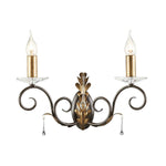 Elstead Lighting Wall Light from the Amarilli range. Amarilli 2 Light Wall Light Product Code = AML2-BRONZE