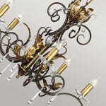 Elstead Lighting Chandelier from the Amarilli range. Amarilli 5 Light Chandelier – SKU AML5-BRONZE