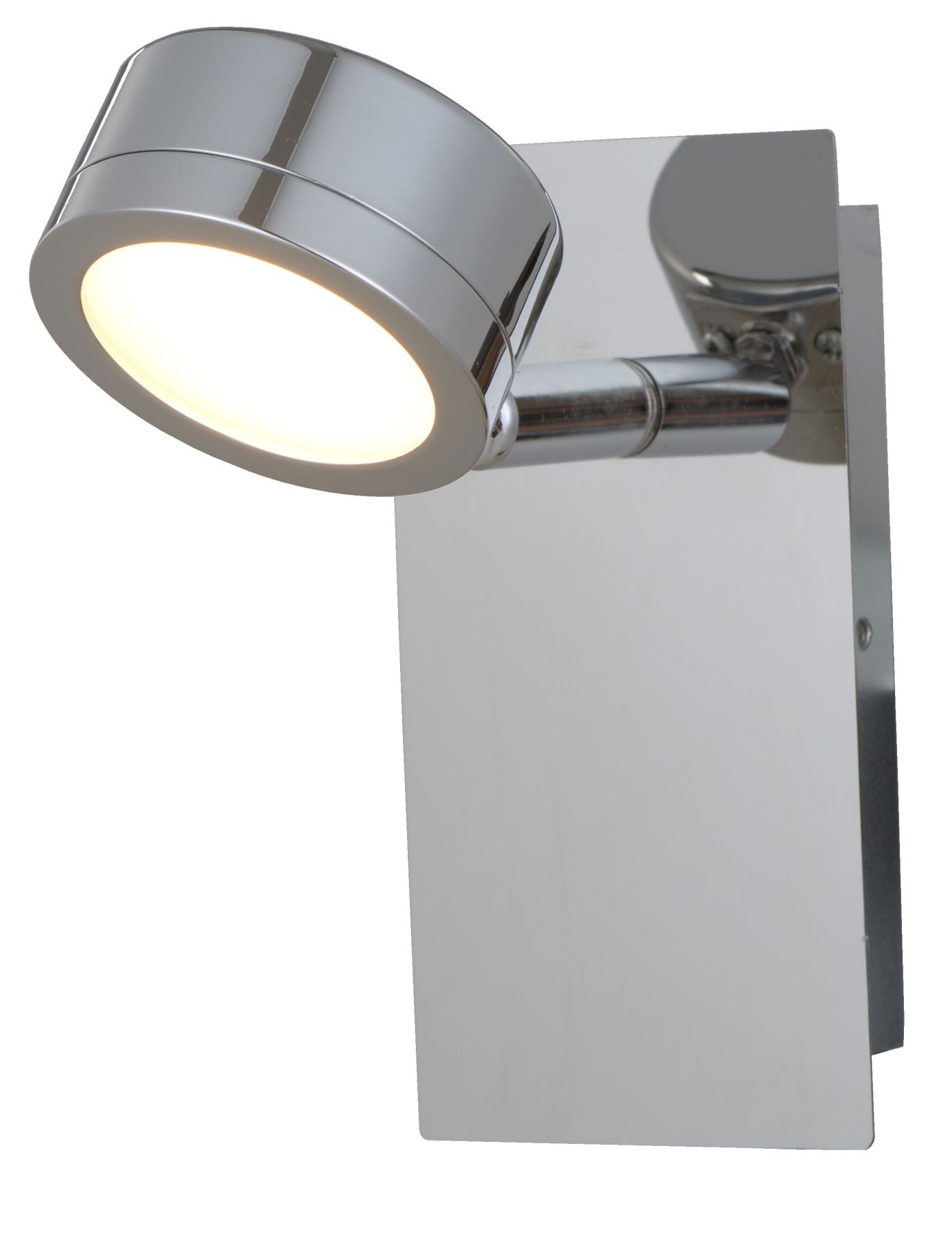 Magnalux Aqua 1 Light Bathroom Wall Light Polished Chrome Part Number - AQU01CHWL