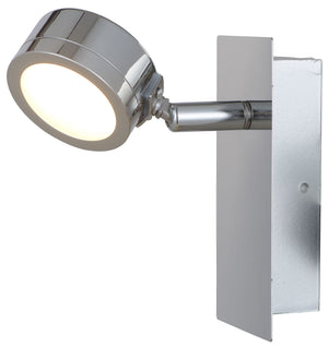 Magnalux Aqua 1 Light Bathroom Wall Light Polished Chrome Part Number - AQU01CHWL