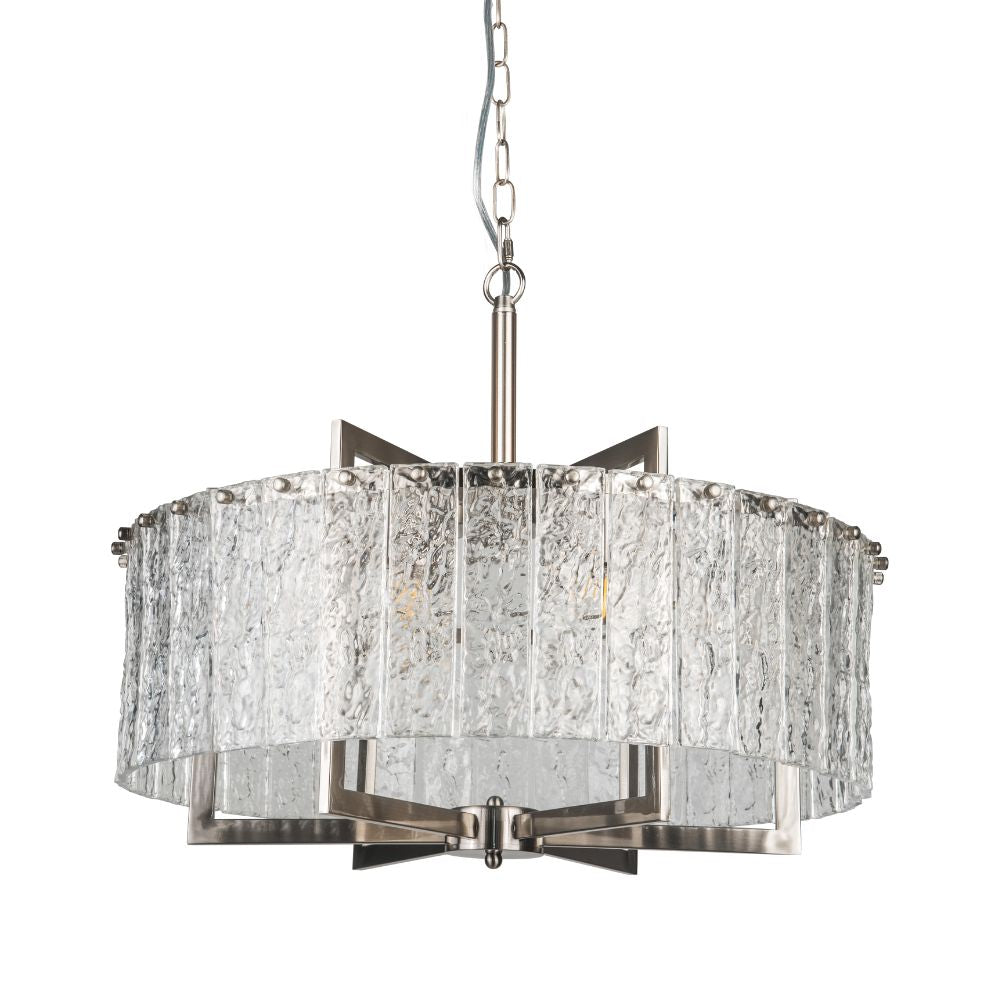 Magnalux Ariana 6 Light Satin Chrome Pendant Part Number - ARI06SC