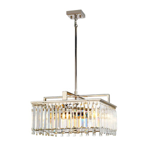 Elstead Lighting Chandelier from the Aries range. Aries 4 Light Large Chandelier Product Code = ARIES-4P-L