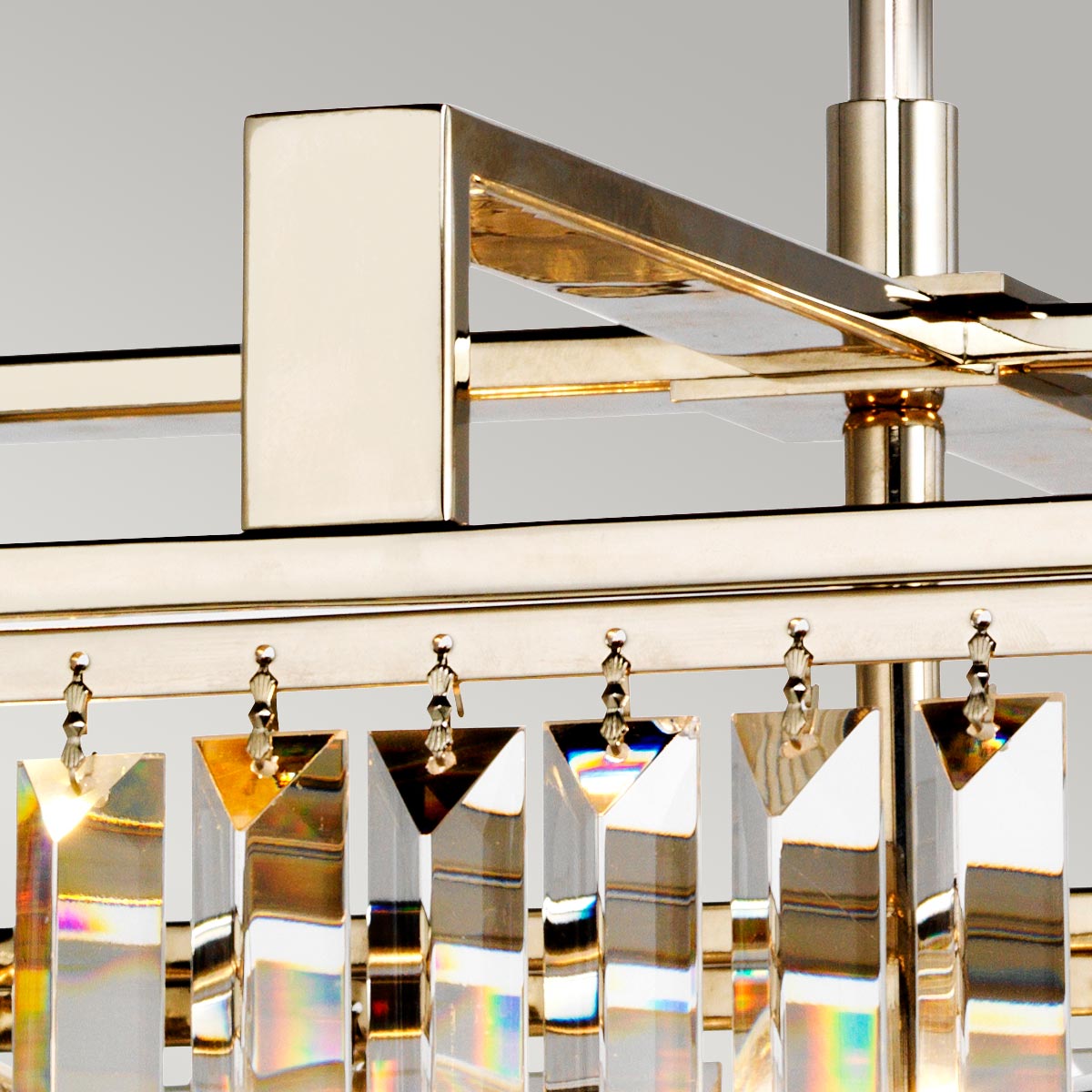 Elstead Lighting Chandelier from the Aries range. Aries 4 Light Large Chandelier Product Code = ARIES-4P-L