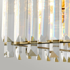 Elstead Lighting Chandelier from the Aries range. Aries 4 Light Large Chandelier Product Code = ARIES-4P-L