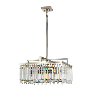 Elstead Lighting Chandelier from the Aries range. Aries 4 Light Large Chandelier Product Code = ARIES-4P-L