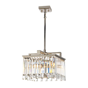 Elstead Lighting Chandelier from the Aries range. Aries 4 Light Small Chandelier Product Code = ARIES-4P-S