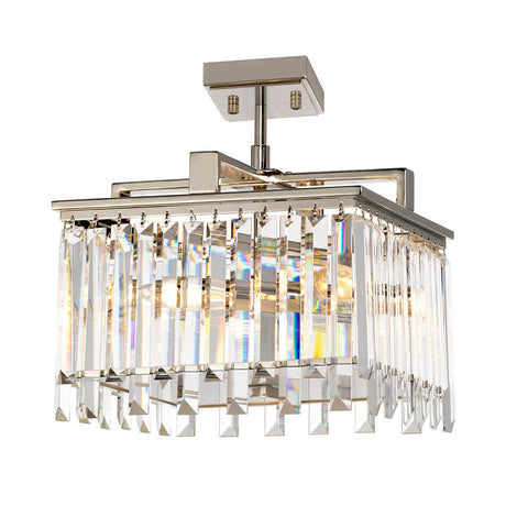 Elstead Lighting Chandelier from the Aries range. Aries 4 Light Small Chandelier Product Code = ARIES-4P-S