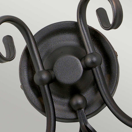 Elstead Lighting Wall Light from the Artisan range. Artisan 2 Light Wall Light Product Code = ART2-BLACK