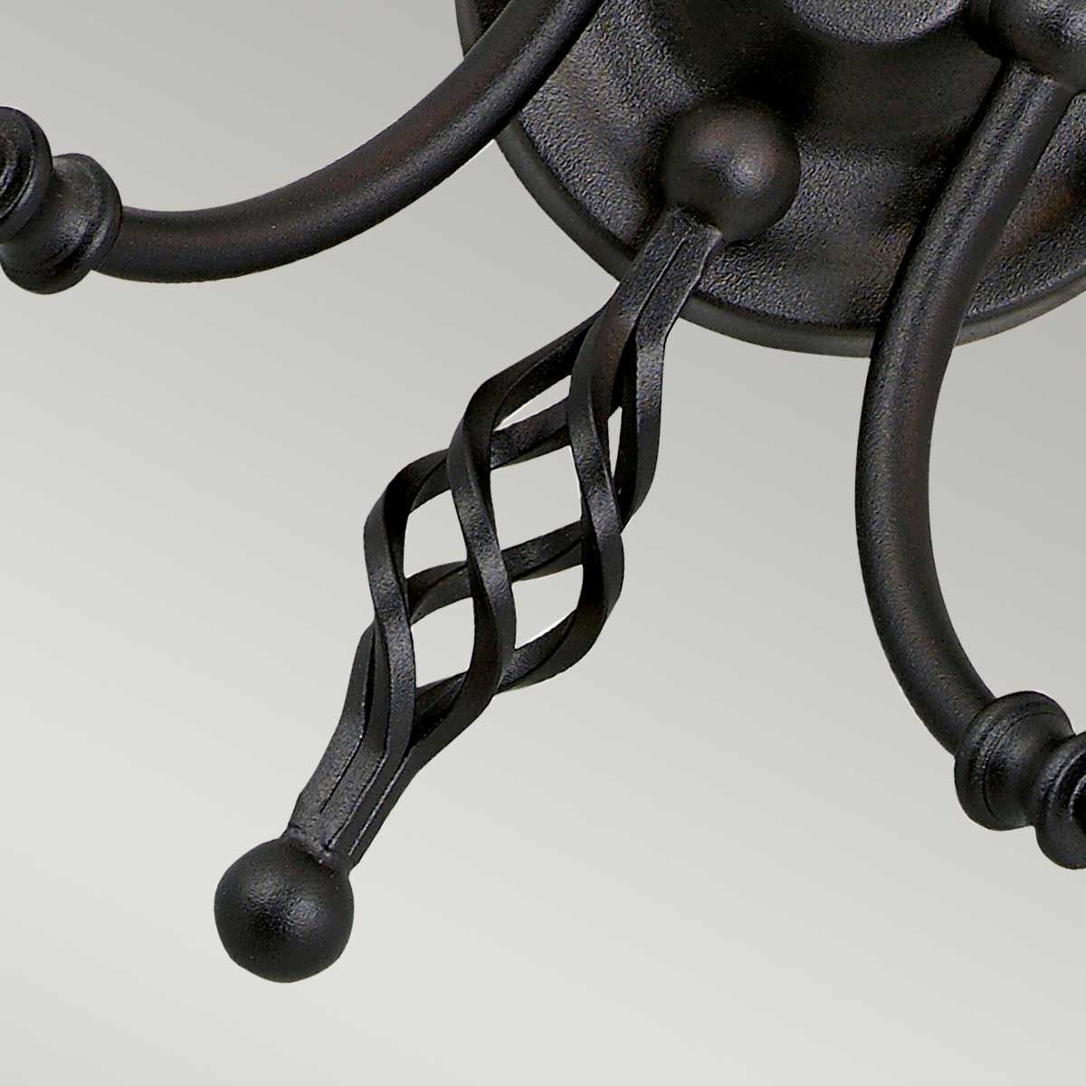 Elstead Lighting Wall Light from the Artisan range. Artisan 2 Light Wall Light – SKU ART2-BLACK