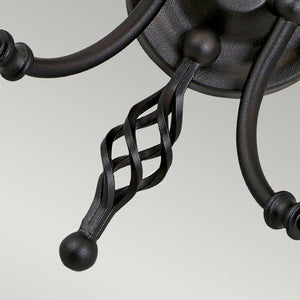 Elstead Lighting Wall Light from the Artisan range. Artisan 2 Light Wall Light Product Code = ART2-BLACK