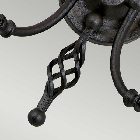 Elstead Lighting Wall Light from the Artisan range. Artisan 2 Light Wall Light Product Code = ART2-BLACK