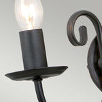 Elstead Lighting Wall Light from the Artisan range. Artisan 2 Light Wall Light Product Code = ART2-BLACK