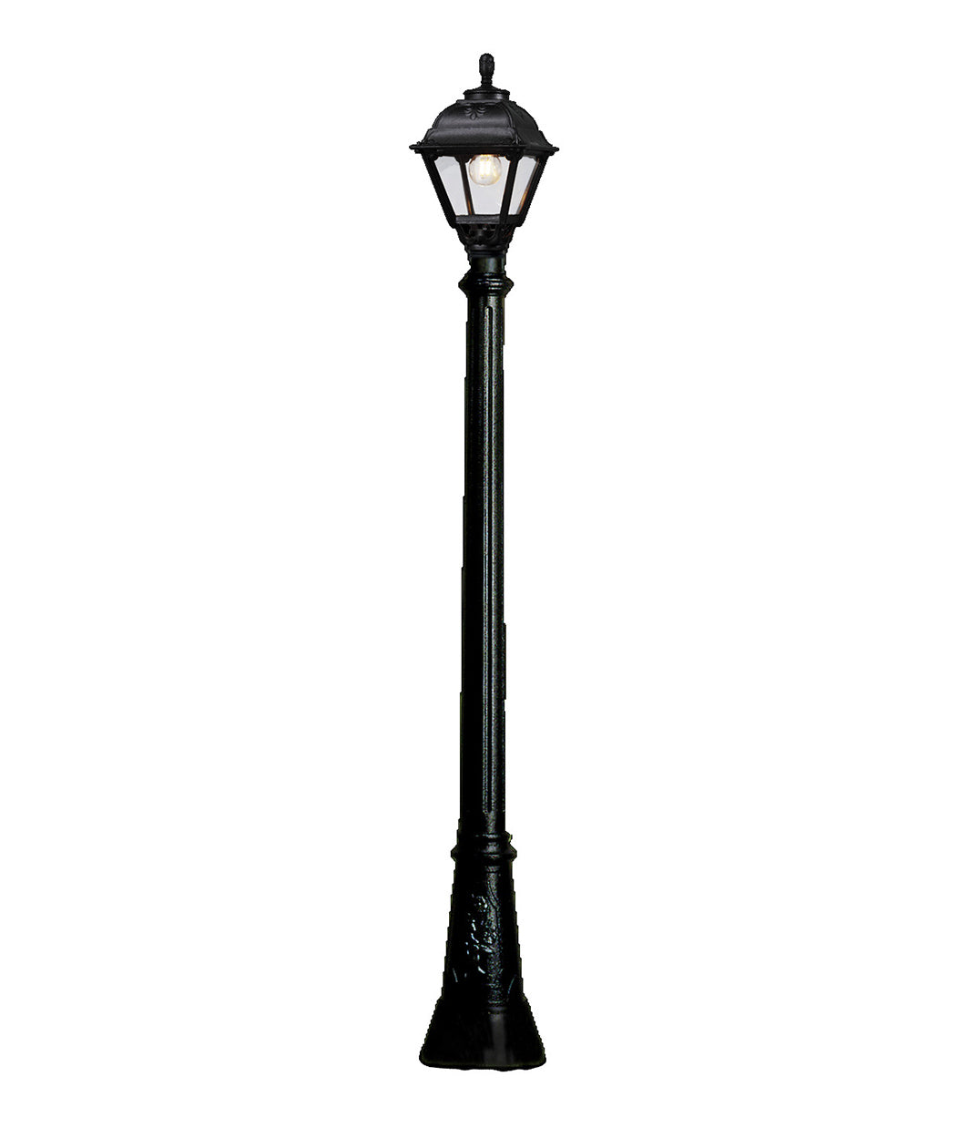 Magnalux Artu'/Cefa Clear E27 8.5W CCT Med Height Single Post Light Part Number - ARTU'/CEFA
