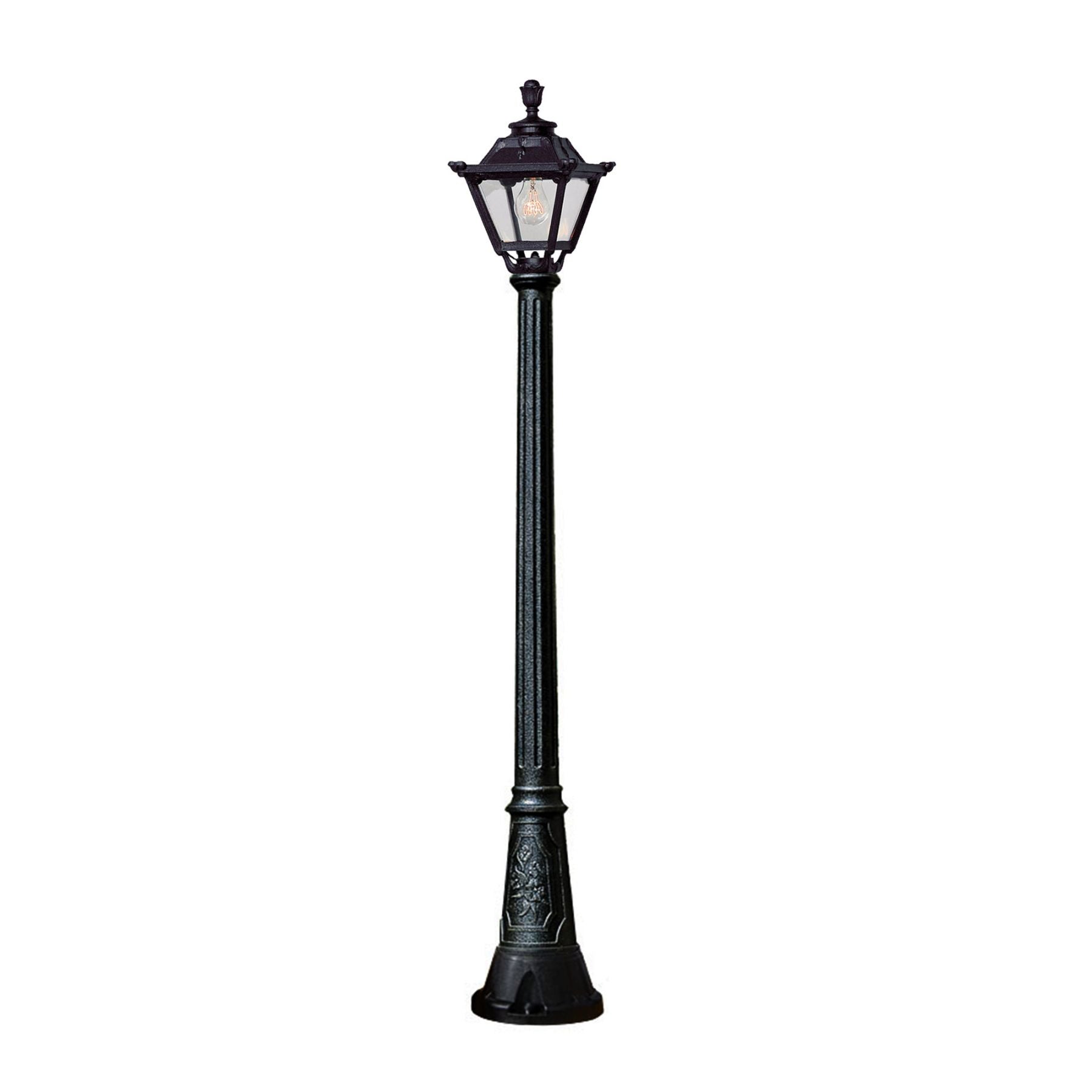 Magnalux Artu'/Golia Clear E27 8.5W Medium Height Single Post Light Part Number - ARTU'/GOLIA