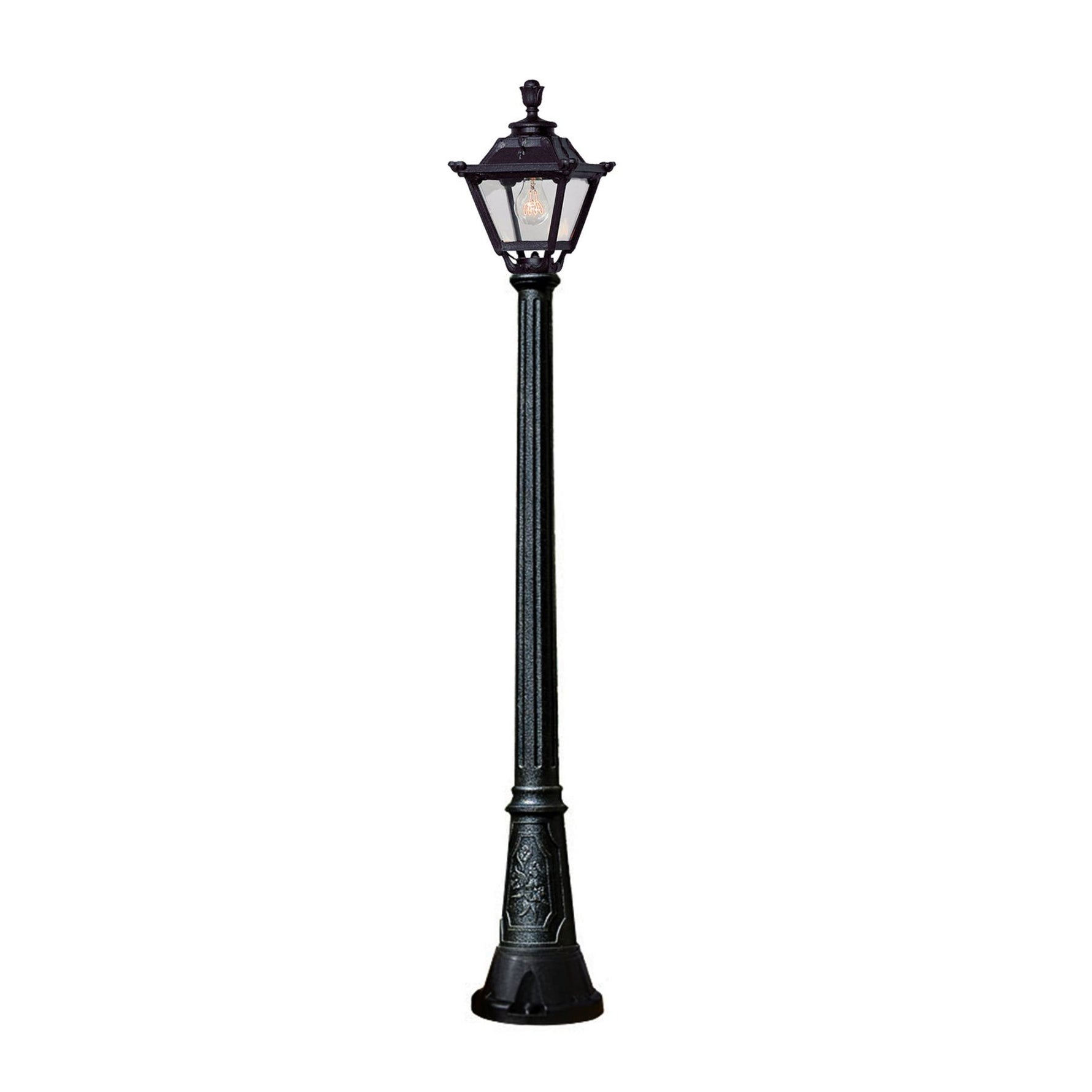 Magnalux Artu'/Golia Clear E27 8.5W Medium Height Single Post Light Part Number - ARTU'/GOLIA